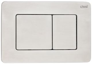 Кнопка смыва Ctesi Steel BK0202140 нержавеющая сталь